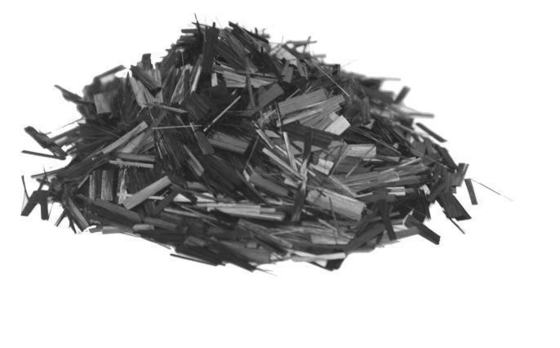 Fibra di carbonio tritata da 6 mm per diametro 1-100 mm Filamento di stato e conveniente