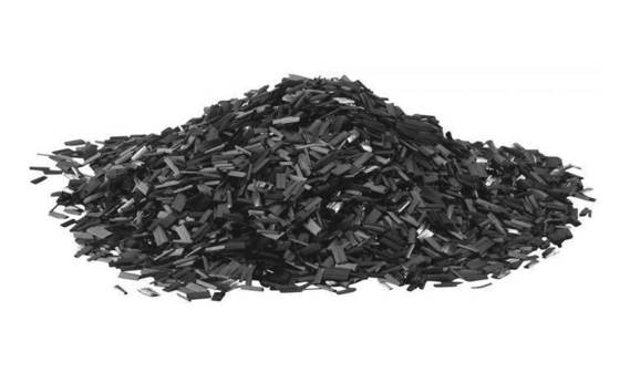 Fibra di carbonio tritata da 6 mm per diametro 1-100 mm Filamento di stato e conveniente