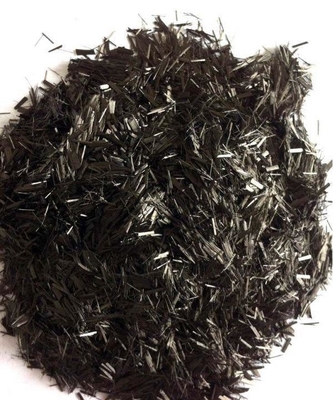Alta purezza 5 mm 6 mm 10 mm Fibra di carbonio tritata per la resistenza Performance Tipo di diametro
