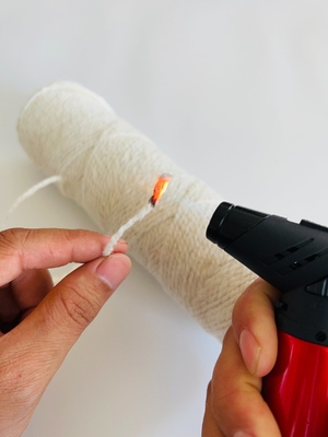 Corda tortuosa in fibra ceramica refrattaria resistente alle alte temperature per esigenze personalizzate