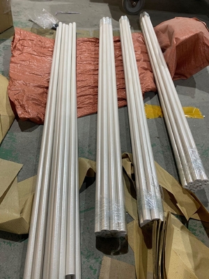 Isolamento elettrico ad alta temperatura da 17 mm tubo di mica di moscovite per elementi industriali