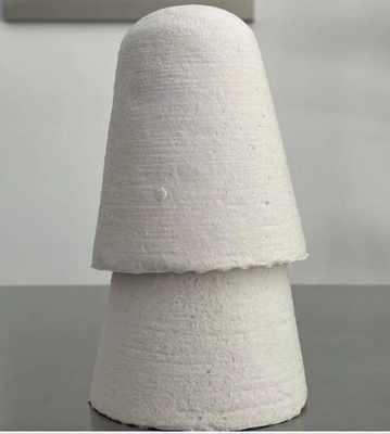 Dimensioni personalizzate Sigillo fuso per l' alluminio liscio Refractory Fibra ceramica Tap out Cone