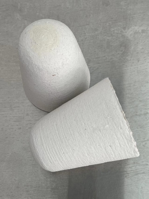Dimensioni personalizzate Sigillo fuso per l' alluminio liscio Refractory Fibra ceramica Tap out Cone