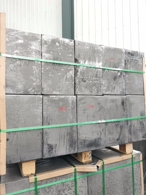 Densità di grafite stampata 1,80 g 1,85 g 1,91 g/cm3 Blocco di grafite per EDM