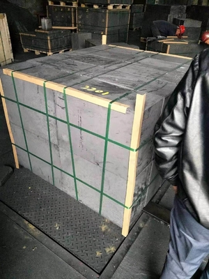 DC-1.80 100% Densità di carbonio 1.75 1.80g/cm3 Blocco di grafite per barre di fusione in alluminio