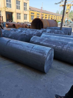 Blocco di scambiatori di calore industriali di grafite modellato per le industrie di morfologia cristallina