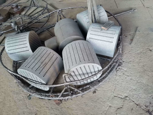 Blocco di scambiatori di calore industriali di grafite modellato per le industrie di morfologia cristallina