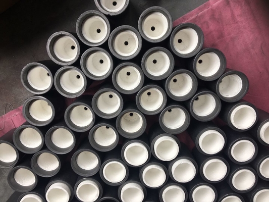 Molto liscia all'interno manica protettiva di grafite per la macchina di bollette di rame rialzato