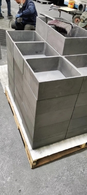 Scaldabagno a grafite 2200-3000 personalizzato per wafer di silicio semiconduttore di grado industriale