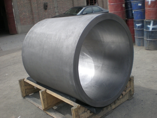 Tubo rotondo di grafite per forno a vuoto GRT-40 con 100% di carbonio e materiale