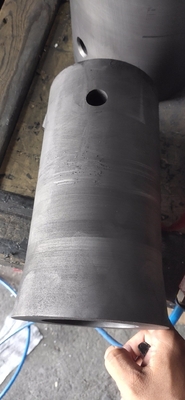 Moffa di grafite esagonale rotonda per ottoni di fusione continua orizzontale DC-1.85 in nero
