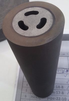 Densità di massa 1,82 Matrice di grafite per la fusione continua di ottone secondo il disegno