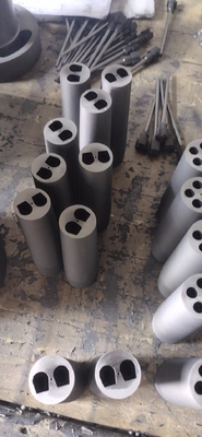 99% Carbon High Density Round Square Hexagonal Gear Graphite Mold per la fusione in ottone DC-1.89
