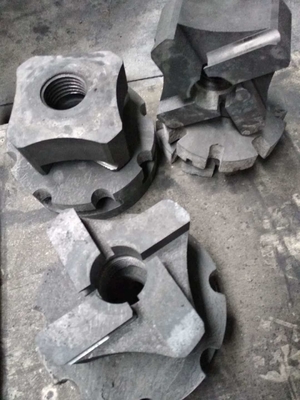 Rotore di grafite di antiossidazione del carbonio per la degassatura dell'alluminio a GR-1 conveniente.72