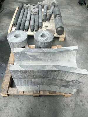 Rotore di grafite estrusso per la produzione di alluminio e la morfologia dei cristalli
