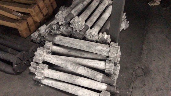 Rotore di grafite degassante ad alta densità per la purificazione dell'alluminio