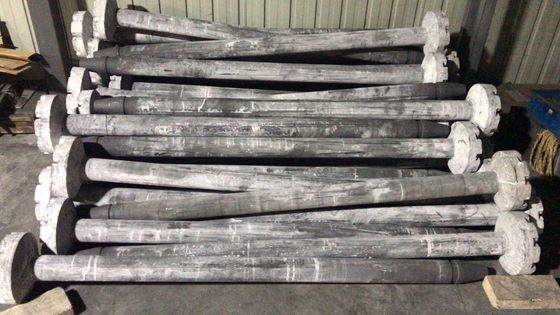 Rotore di grafite degassante ad alta densità per la purificazione dell'alluminio