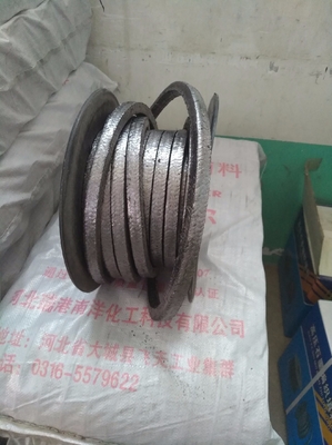 Imballaggio in PTFE di grafite con angoli di fibra Kevlar per soddisfare i requisiti del cliente