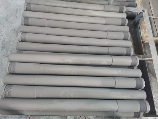 Rotore e albero in grafite di carbonio al 100% per la fusione di alluminio a durabilità personalizzata