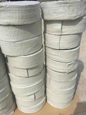Dimensioni personalizzate 1000c Composto Trapezoidale Isolazione Quilt tessuto in fibra ceramica