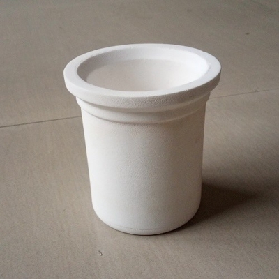 Densità di massa di alluminio ceramico crogibile resistente ad alte temperature 1,85 per personalizzabile