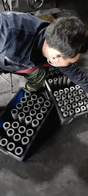 Fusione continua orizzontale ingranaggio rotondo squadrato esagonale muffa di grafite rivestimento interno