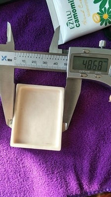 1.7g crogiolo ceramico a densità di massa perfettamente progettato per analizzatore di zolfo di carbonio