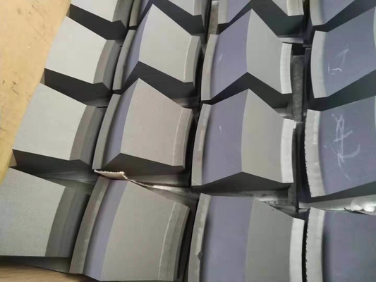 Forme di grafite ad alta densità di grado industriale personalizzate per la formazione di grafite modellata