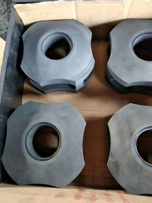 Forme di grafite ad alta densità di grado industriale personalizzate per la formazione di grafite modellata