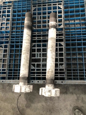 Rotore e albero di grafite con rivestimento anti-ossigeno per la fusione dell'alluminio a iniezione di gas DC-1.85