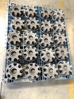 Rotore e albero di grafite con rivestimento anti-ossigeno per la fusione dell'alluminio a iniezione di gas DC-1.85