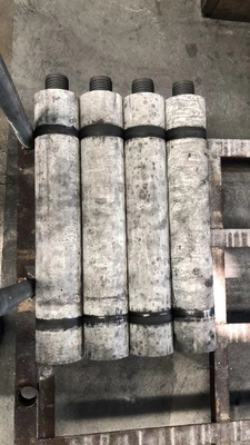 Rotore e albero di grafite con rivestimento anti-ossigeno per la fusione dell'alluminio a iniezione di gas DC-1.85