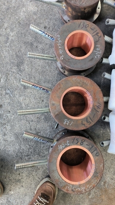 Coils di carbonio e giubbotto d'acqua per materiali refrattari personalizzati