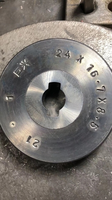 Matrice di carburo di tungsteno ad alta durezza per la deposizione di metallo in bianco