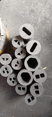 Uno buco Due buchi Stampo di grafite per la fusione di ottone Dimensione da 5 mm a 140 mm Resistenza 7-10 Ohm