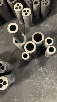 Uno buco Due buchi Stampo di grafite per la fusione di ottone Dimensione da 5 mm a 140 mm Resistenza 7-10 Ohm