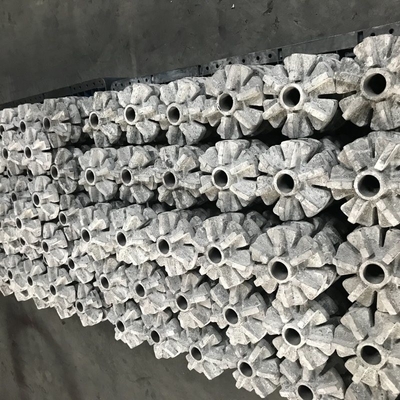 DC-1.85 Materiale di grafite Rotore isostatico di grafite per prestazioni di degassamento accurate