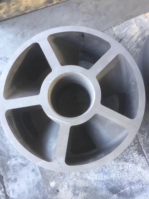 DC-1.85 Materiale di grafite Rotore isostatico di grafite per prestazioni di degassamento accurate