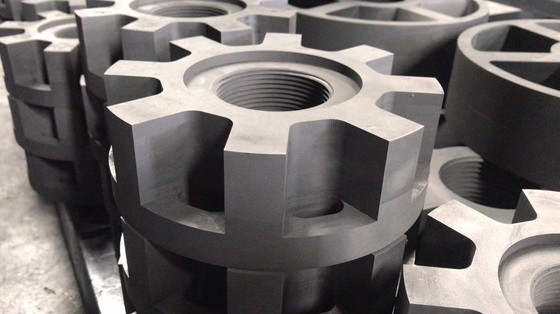 Rotore di grafite isostatico resistente alle alte temperature 1.85g personalizzato per forno a vuoto