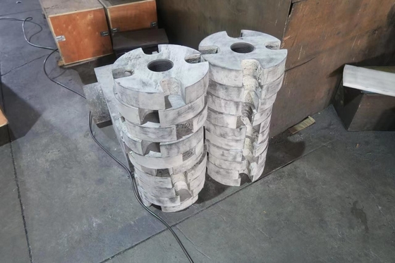 Rotore di grafite 100% antiossidazione del carbonio per la produzione di alluminio nell'industria automobilistica
