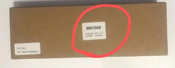 Elettrodo a bacchetta a disco di grafite 6*150 mm per apparecchiature Spectrroil di grado industriale