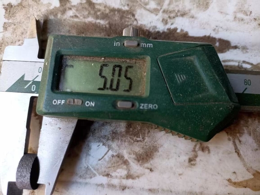 Elettrodo a bacchetta a disco di grafite 6*150 mm per apparecchiature Spectrroil di grado industriale