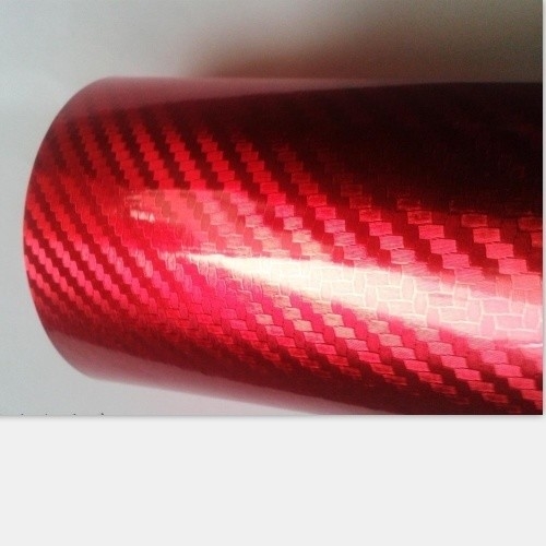 Avvolgimento auto vinile 5D fibra di carbonio alta lucente 20m PVC materie prime per carrozzeria auto