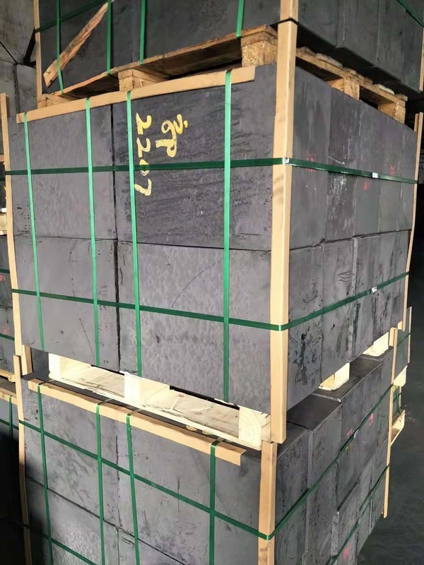 Alta porosità 8-10 micron Dimensione del grano 1.91 Densità EDM-1.91 Grafite 550*410*250mm