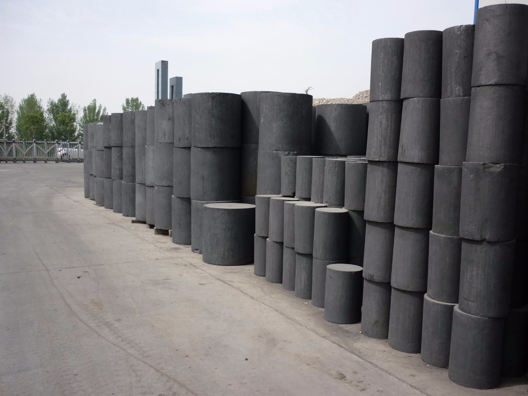 100% densità di carbonio 1,60 g/cm3 0,8 mm blocco e canna di grafite per applicazioni industriali