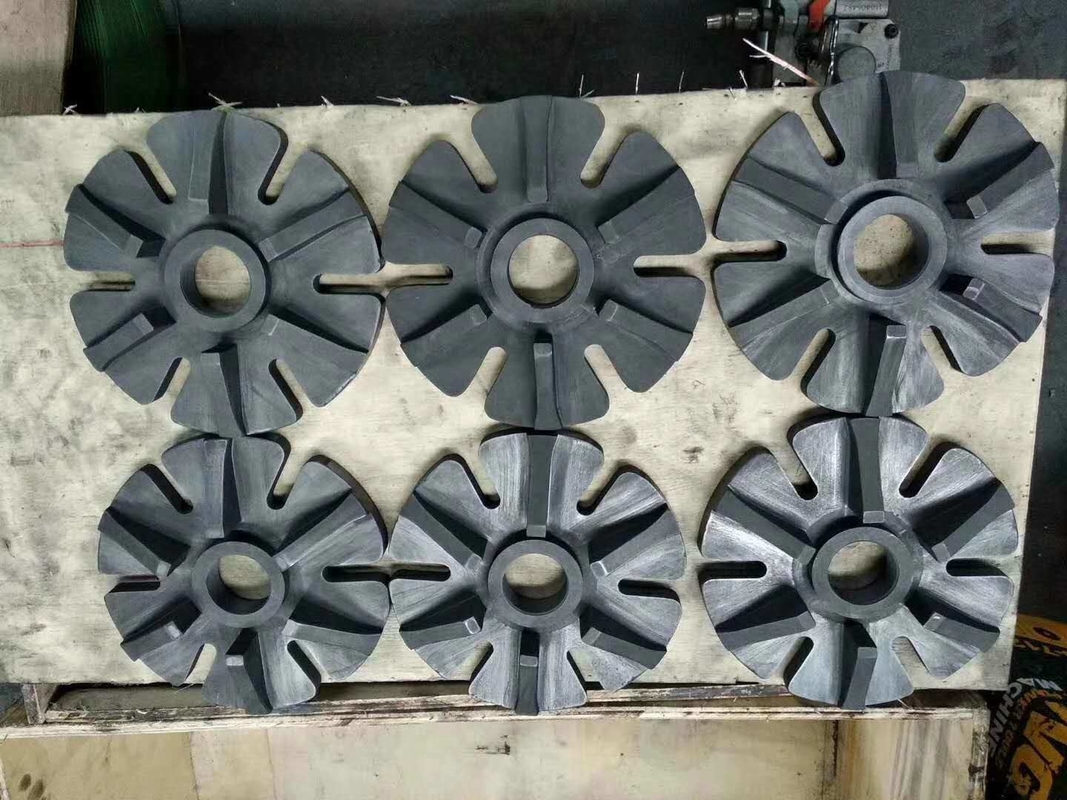 Degassaggio del rotore di grafite a 8% di porosità per una fusione di alluminio migliorata e personalizzata