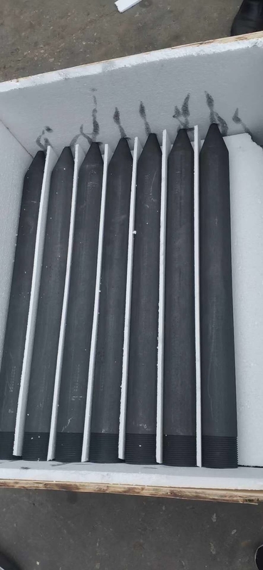 Grafite ad alta purezza con tappatura a cono per la fusione in ottone DC-1.85 utilizzato nella fusione