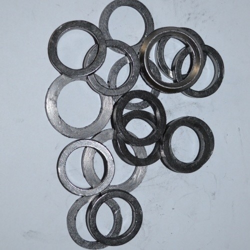 Guarnizione a spirale di grafite metallica per sigillamento degli anelli O in applicazioni pesanti
