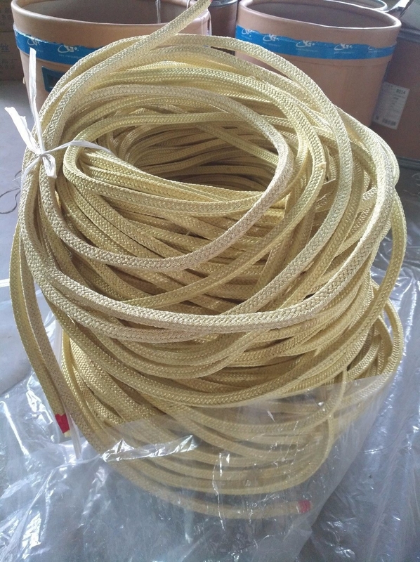 Imballaggio in PTFE di grafite con angoli di fibra Kevlar per soddisfare i requisiti del cliente
