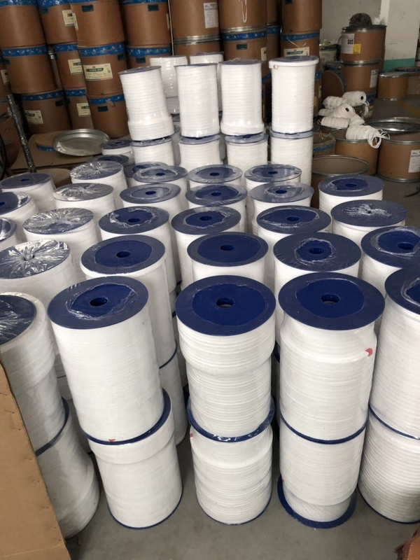 PTFE Grafite Gland Packaging in 4*4mm Dimensione supporta il pagamento in USD Dimensione da 4*4 a 100*100mm